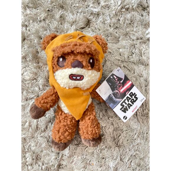 Star Wars Wicket 8-Inch Basic Plush Character Toy by Mattel - Picture 1 of 5